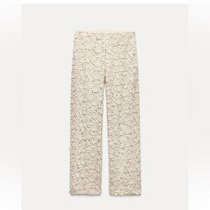 ZARA FULL LENGTH CROCHET PANTS